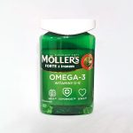 Меллер Форте (Mollers) с маслом печени трески, 112 капсул, Норвегия