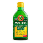 Риб'ячий жир Меллер Голд (Moller Gold) зі смаком лимону, 250 мл