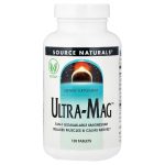 Магній комплекс Ultra-Mag, 120 таблеток (Source Naturals)