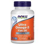 Ultra Omega-3 — Омега-3 EPA 500 / DHA 250, 90 капсул (NOW Foods )