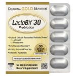 Пробіотики Лактобіф 30 (LactoBif® 30), 30 млрд КУО, 60 капсул (California Gold Nutrition)
